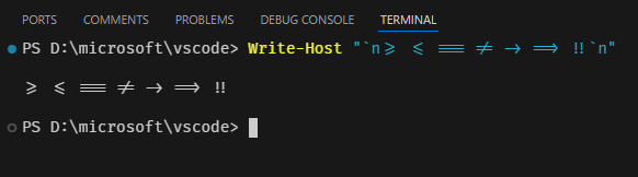 Enabling ligatures will combine certain sets of characters into one, for example >= into the greater than or equals sign